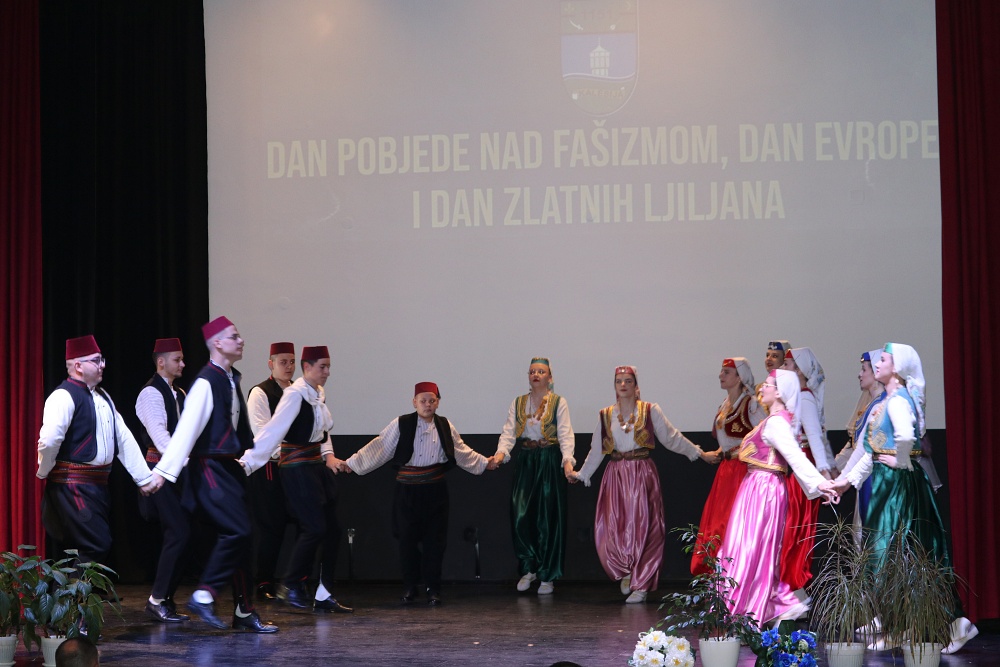 Svečanom akademijom obilježen 9. maj – Dana pobjede nad fašizmom, Dana Evrope i Dana zlatnih ljiljana