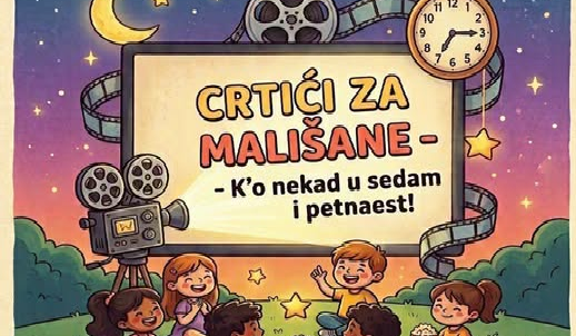 Kalesijsko ljeto 2026: Crtići za mališane - K'o nekad u sedam i petnaest
