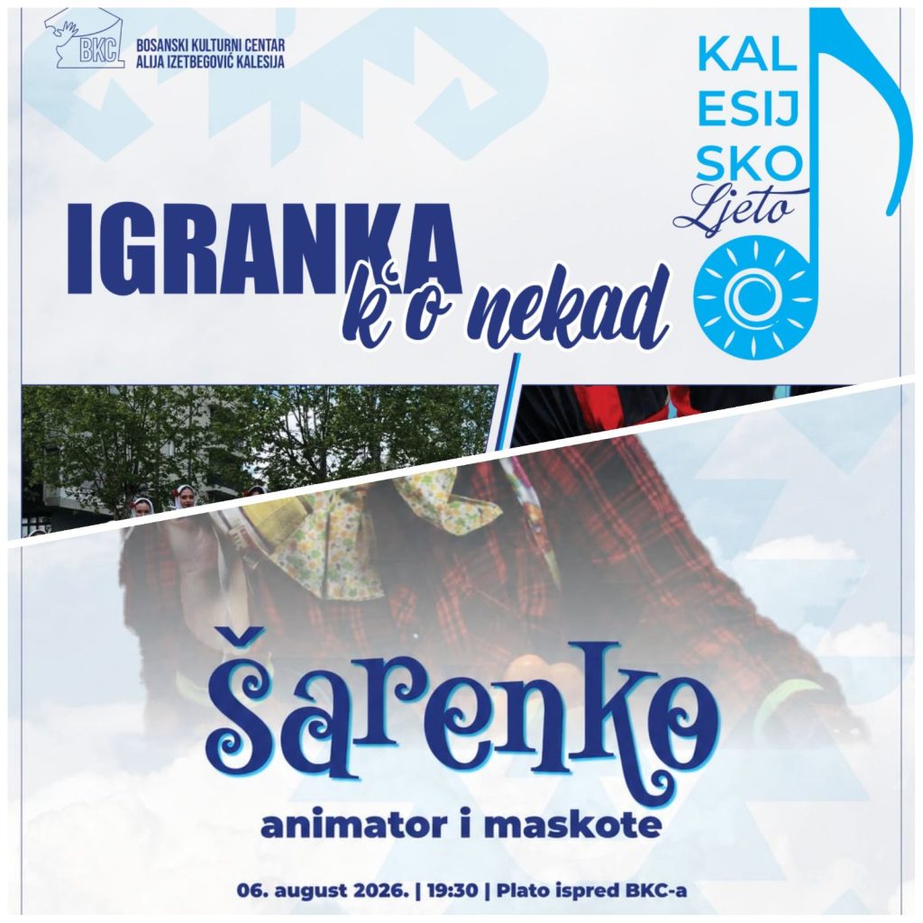 Kalesijsko ljeto 2026: U četvrtak program za najmlađe i 